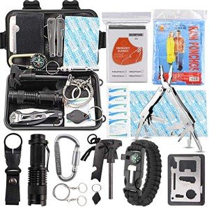 EMDMAK Outdoor Survival Kit for Adventures