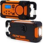 NOAA Weather Radio: Hand Crank, Solar, Portable