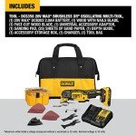 DEWALT 20V MAX XR Cordless Oscillating Multi-Tool Kit