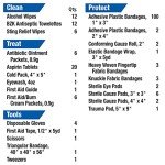 Comprehensive First Aid Kit for 50 People