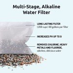 Portable Alkaline Water Filter Pouch (3-Pack)