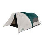 6-Person Waterproof Cabin Tent - Evergreen Design