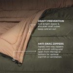 Teton Sports Mammoth Sleeping Bag - Green 239x157.5 cm