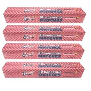 11" Long Reach Fireplace Matches - 160 Total