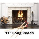 11" Long Reach Fireplace Matches - 160 Total