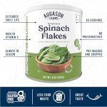 Augason Farms Dehydrated Spinach Flakes, 45 Servings