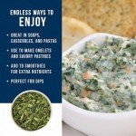 Augason Farms Dehydrated Spinach Flakes, 45 Servings