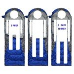 0 Degree Waterproof Winter Sleeping Bag with Sack