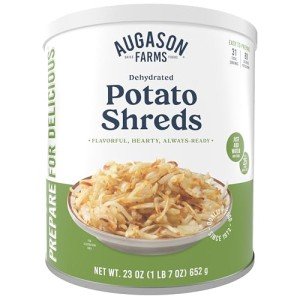 Augason Farms Dehydrated Potato Shreds, 31 Servings