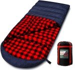 PALLYGO 0°C Cotton Flannel Sleeping Bag for Adults