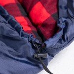 PALLYGO 0°C Cotton Flannel Sleeping Bag for Adults