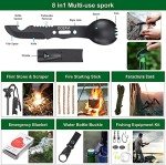 Father's Day Survival and First Aid Kit, 142 Pcs