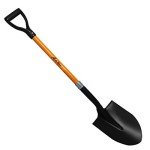 Heavy-Duty 41-Inch Digging Shovel with Trenching Blade