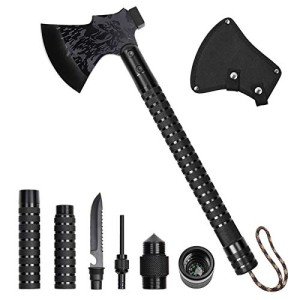 LIANTRAL Folding Tactical Axe for Outdoor Survival