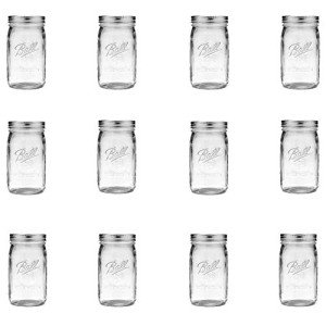 Ball 1 Quart Wide Mouth Mason Jar 32 Oz