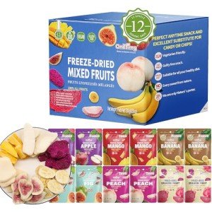 ONETANG Freeze-Dried Mixed Fruit 12-Pack Snacks