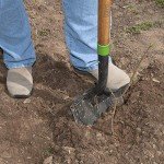 60-Inch Tempered Steel Digging Shovel with Handle