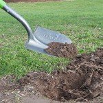 60-Inch Tempered Steel Digging Shovel with Handle