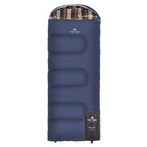 TETON Kids Celsius Sleeping Bag - Blue, Left Zip