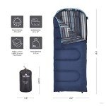 TETON Kids Celsius Sleeping Bag - Blue, Left Zip
