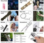 216-Piece Survival First Aid Kit for Emergencies