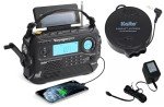 Kaito KA600 Solar/Crank Weather Radio with Extras