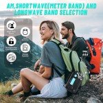 Kaito KA600 Solar/Crank Weather Radio with Extras