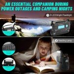 Kaito KA600 Solar/Crank Weather Radio with Extras