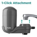 PUR Plastic Faucet Mount Filter - Small Grey