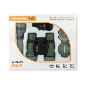 AdventurePak for Kids: Binoculars, Compass, Flashlight, Whistle
