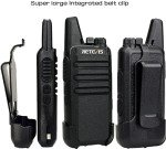 Retevis RT22 Rechargeable Walkie Talkies - Pair