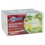 300 Count Diamond Greenlight Strike Matches, 3 Pack