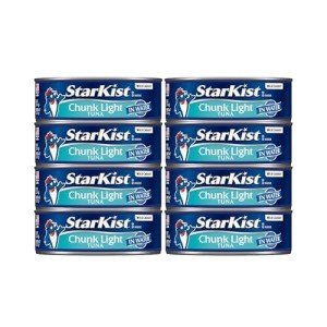 StarKist Chunk Light Tuna, 8 Pack, Ready to Eat