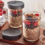 Leak-Proof Plastic Lids for Mason Jars, 6-Pack