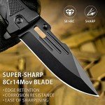 NedFoss DA75 Survival Pocket Folding Knife