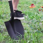 Durable Round Garden Shovel with D-Handle