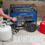 Westinghouse WGen9500DFc Portable Generator with CO Sensor