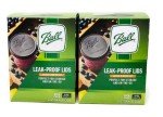 Leak-Proof Plastic Lids for Mason Jars - 12 Pack