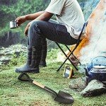 VNIMTI 28-Inch Metal Garden Shovel with D-Handle