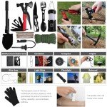Comprehensive 290-Piece Survival Gear Kit