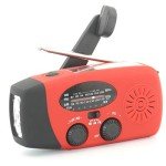 Solar NOAA Emergency Radio with Flashlight & Charger