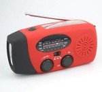 Solar NOAA Emergency Radio with Flashlight & Charger