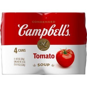 Campbell's Tomato Soup, 10.75 oz Can, 4-Pack