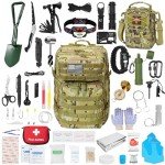 99PCS Professional Survival First Aid Kit Backpack