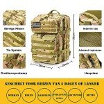 99PCS Professional Survival First Aid Kit Backpack