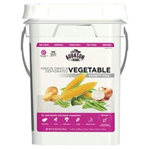 Augason Farms Freeze-Dried Vegetable Emergency Food Pail