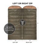 TETON Sports Celsius XXL Sleeping Bag, Green