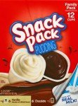 Chocolate & Vanilla Pudding Cups Family Pack, 12 Count