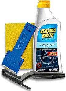 Cerama Bryte Cooktop Cleaner Combo Kit - 4 Pieces