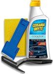 Cerama Bryte Cooktop Cleaner Combo Kit - 4 Pieces